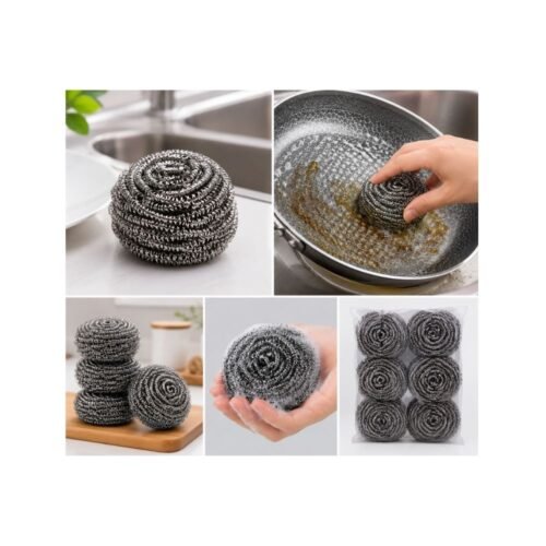 Steel scrubber